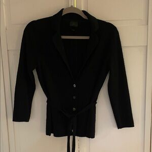 Banana Republic Soft 100% Black Cashmere Cardigan